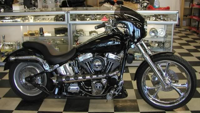 softail quarter fairing